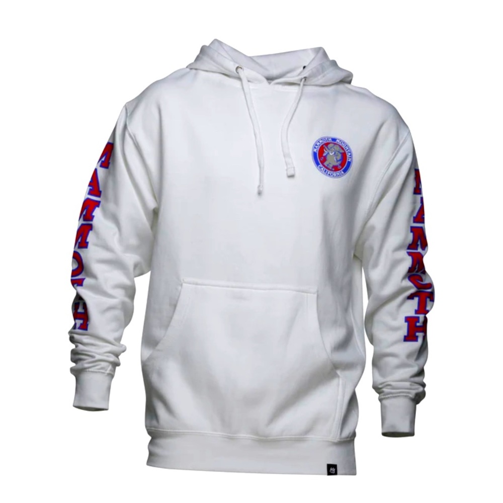 COPY - Mammoth Mountain California L White Hoodie